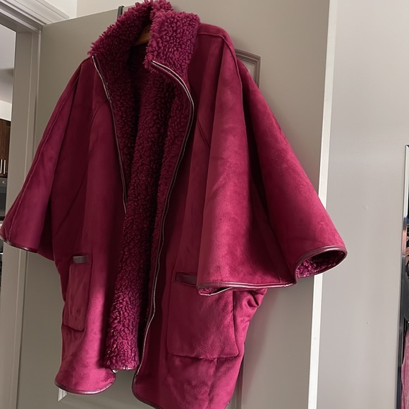 Laurier & Co reversible jacket/cape size M NWT - Picture 2 of 8